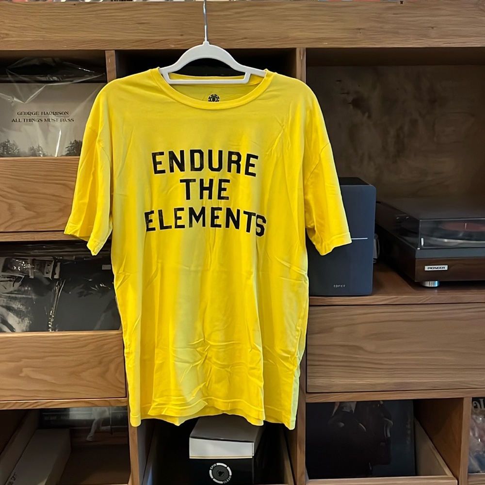 Element Yellow Black Short Sleeve Tee